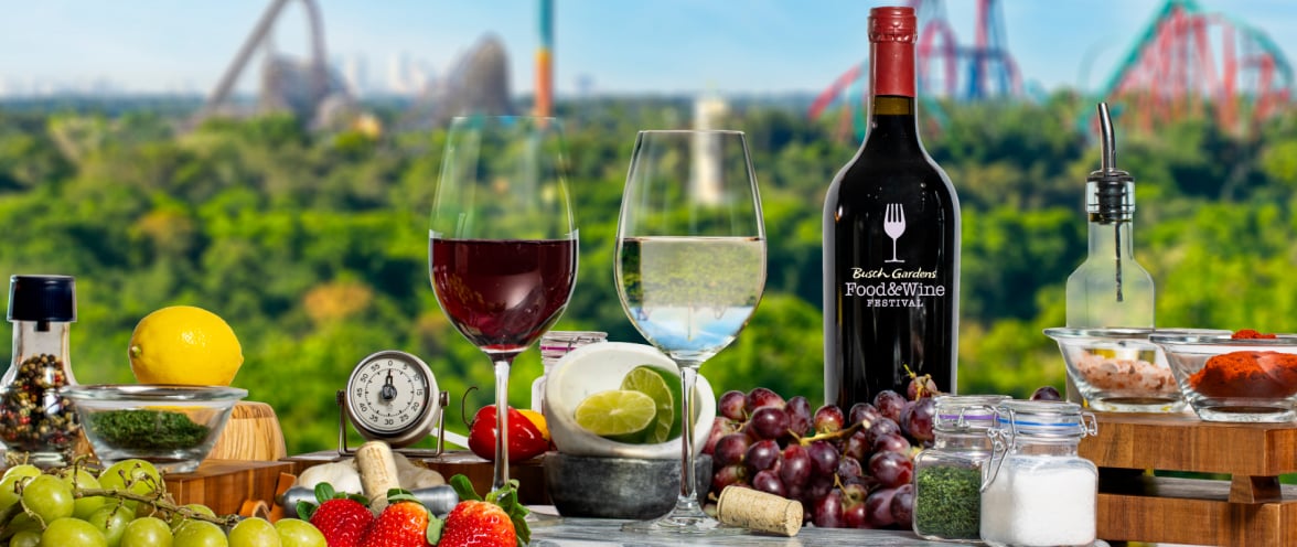 Food & Wine Festival & Concert Series at Busch Gardens Tampa Bay