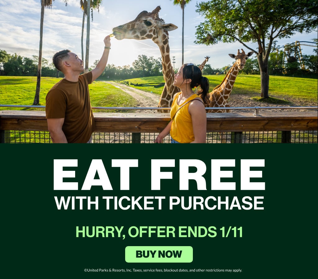 Eat Free with Ticket Purchase