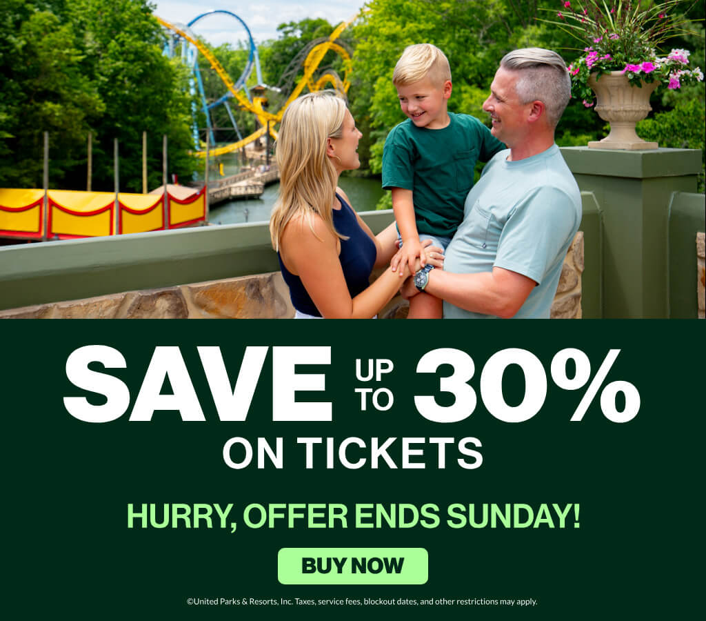 Save up to 30% on Tickets