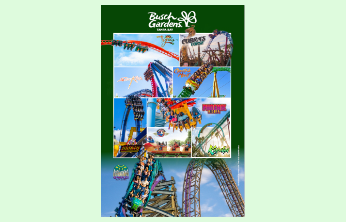 Busch Gardens Tampa Bay Poster