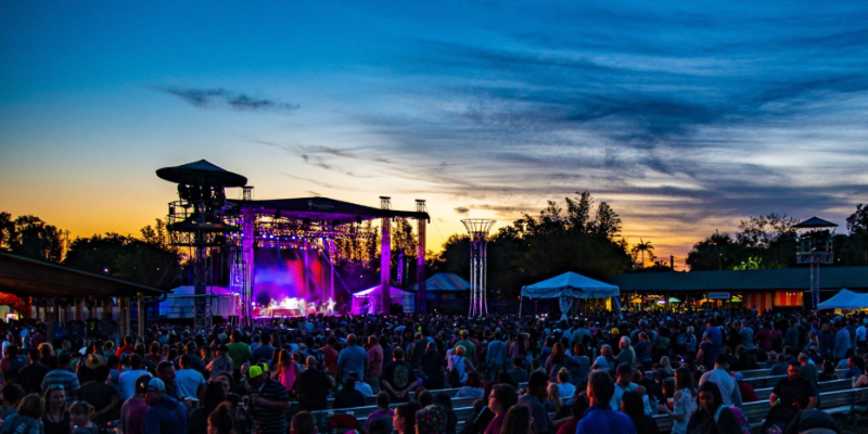 food and wine garden