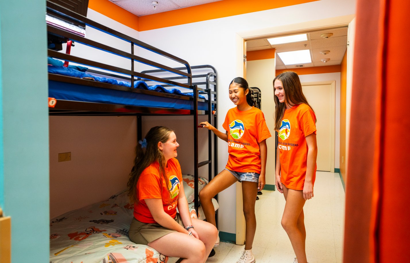 8th grade sleepover at Busch Gardens Tampa Bay