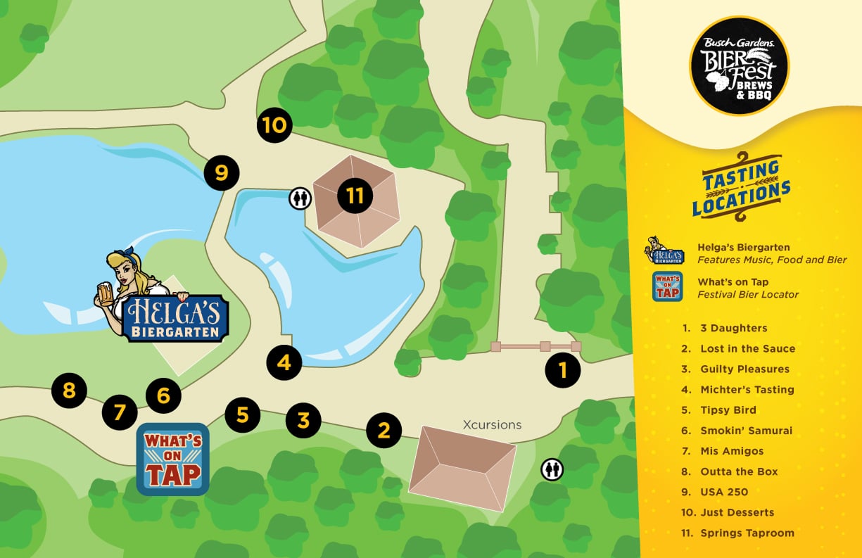 Bier Fest Map