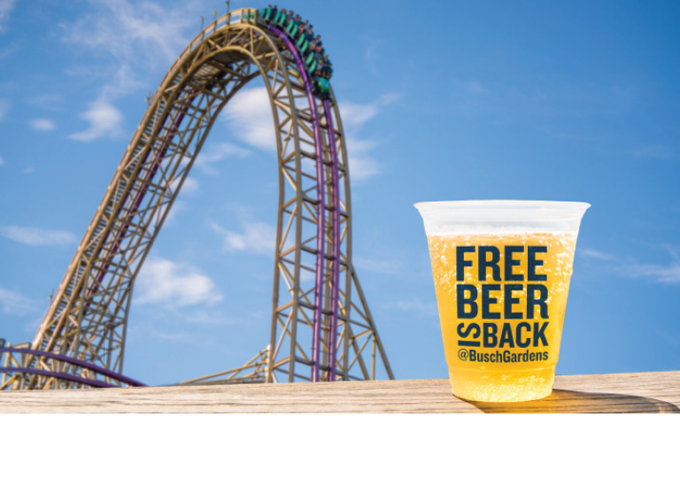 Free beer is back at Busch Gardens Tampa Bay