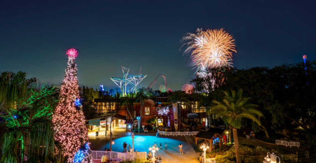 Christmas Town at Busch Gardens Tampa Bay