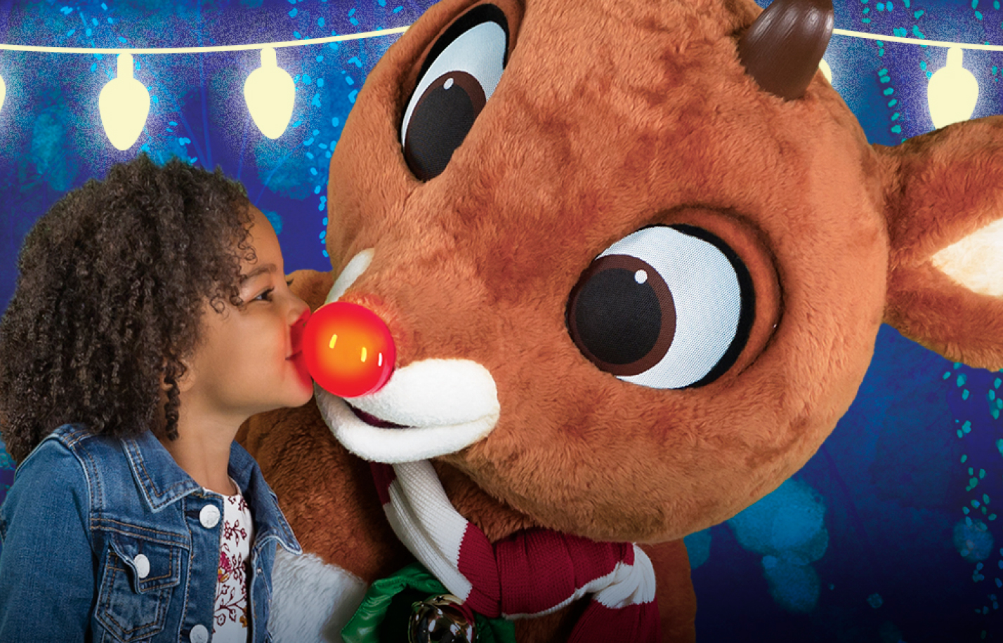 Meet Rudolph at Busch Gardens Tampa Bay Christmas Town