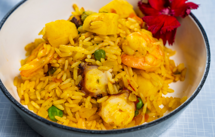 Seafood Paella at Busch Gardens Tampa Bay Food & Wine Festival