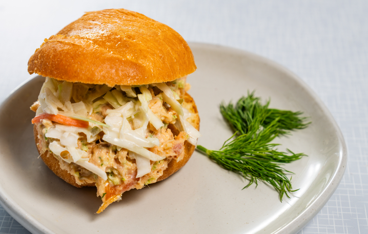 Smoked Salmon Slider at Busch Gardens Tampa Bay Food & Wine Festival
