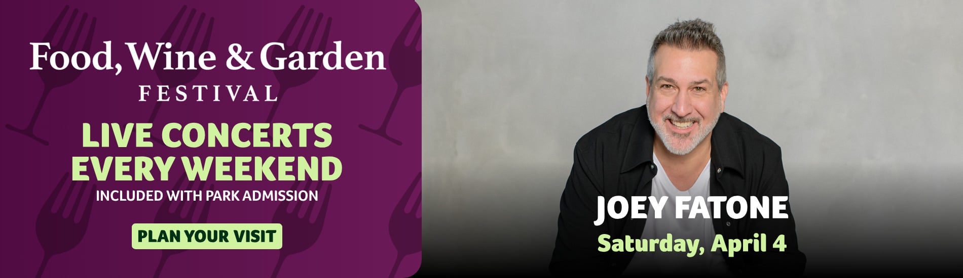 Food, Wine & Garden Live Concert Weekend