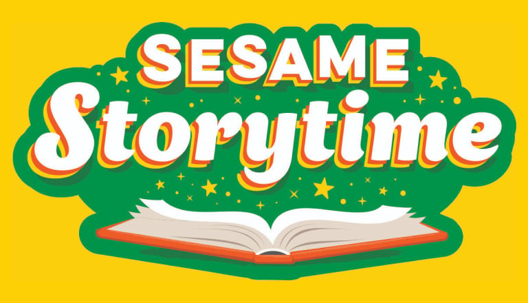 Sesame Place Philadelphia Storytime Logo