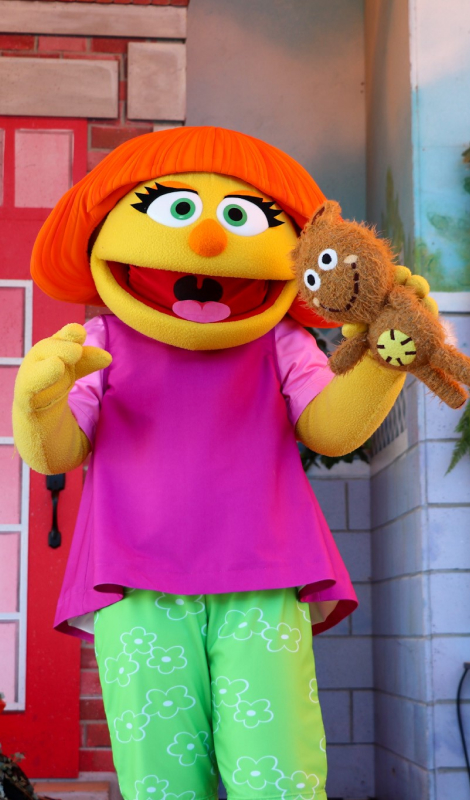 Julia Sesame Street Character