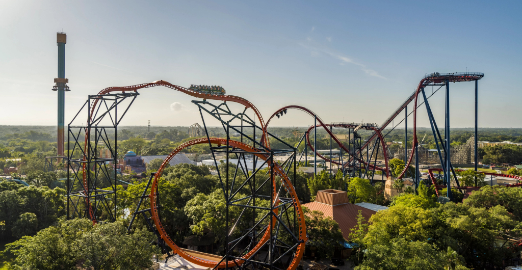 Busch Gardens Tampa Bay rollercoasters 
