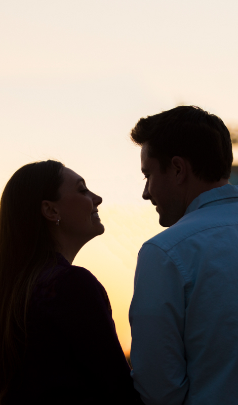 Couple at Busch Gardens Tampa Bay Valentine's Date Night Event