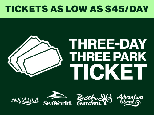 Tickets as low as $45/day