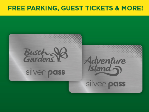 Busch Gardens + Adventure Island Silver Pass