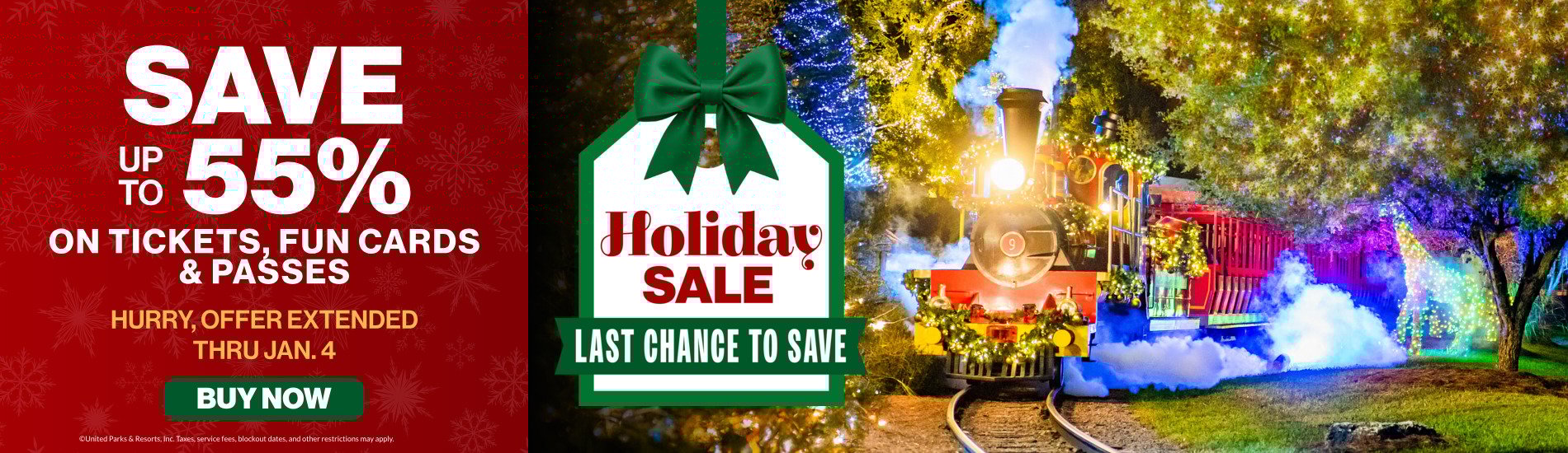 Save up to 55% on Tickets, Fun Cards and Passes