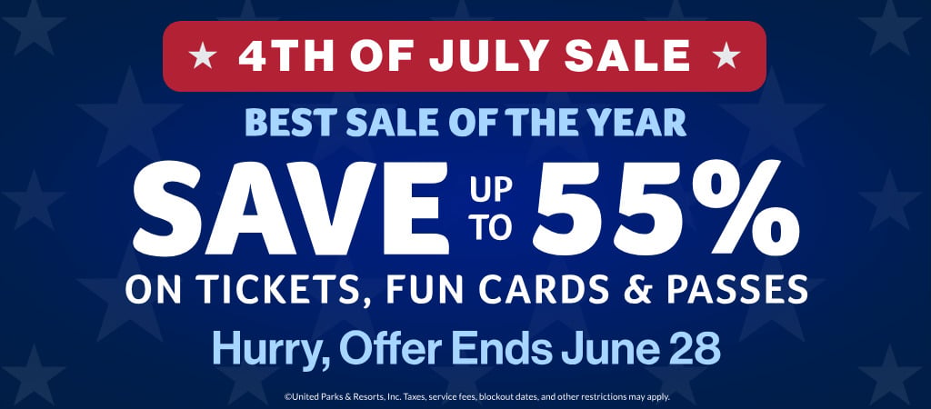 Save up to 55% on Tickets, Fun Cards and Passes!