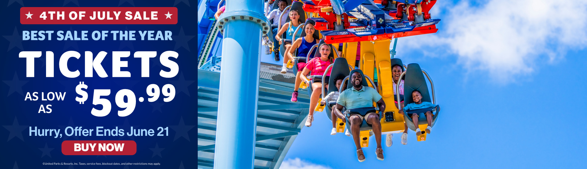 Tickets as low as $59.99!