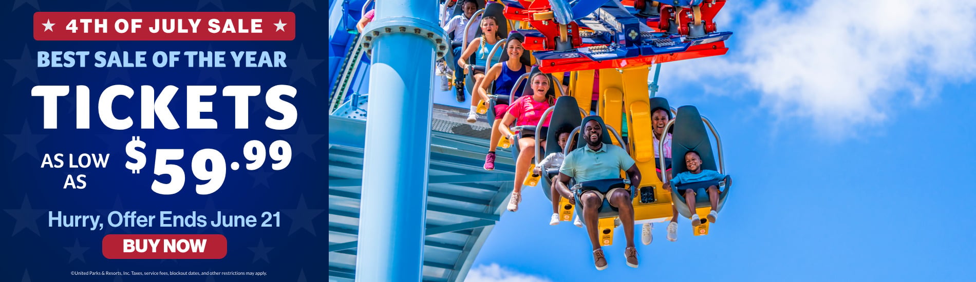 Tickets as low as $59.99!