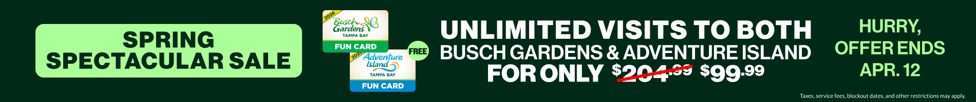 Spring Spectacular Sale