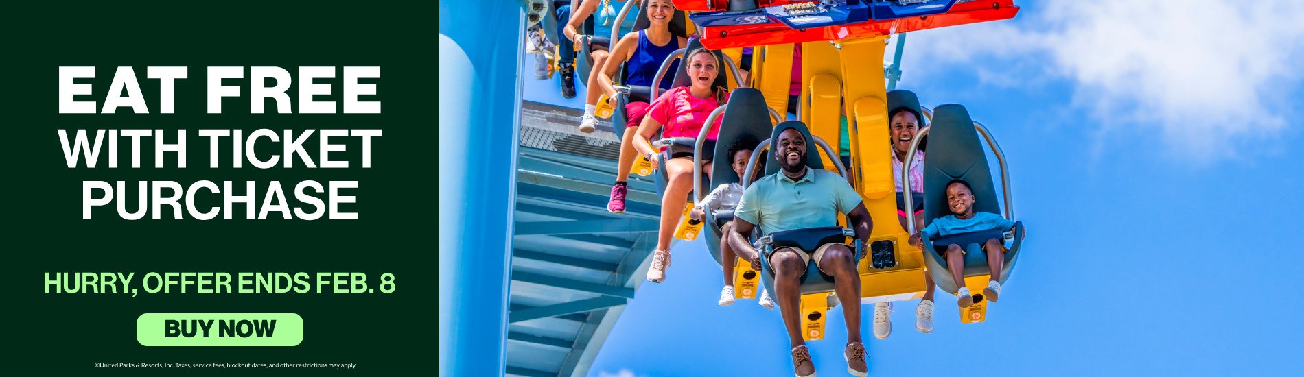 Eat Free with Ticket Purchase