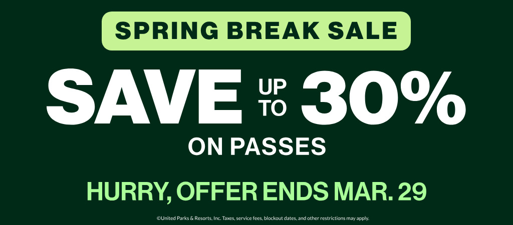 Save up to 30% on Passes