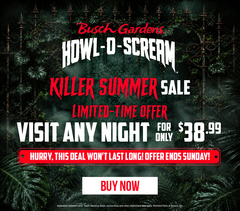 Killer Summer Sale: Limited-Time Offer - Visit any night for only $38.99