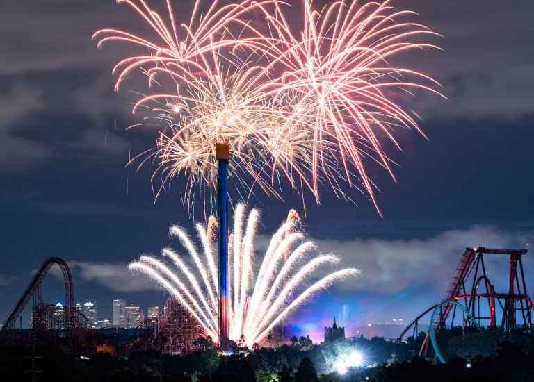 Summer Nights Fireworks at Busch Gardens Tampa Bay