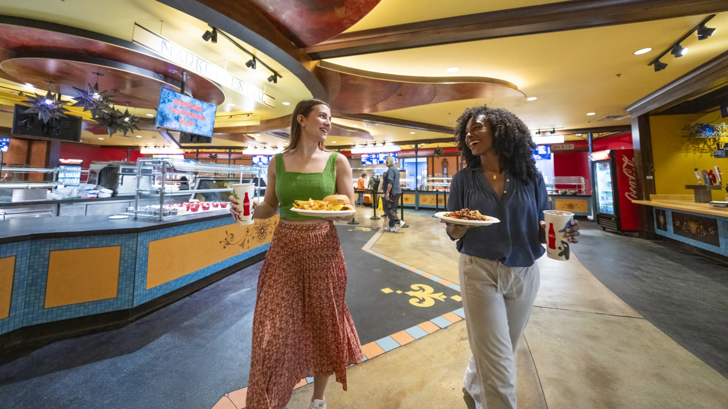 Group in Dragonfire Grill at Busch Gardens Tampa Bay