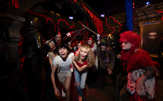 house scaring people.