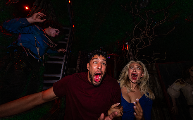 house scaring people.