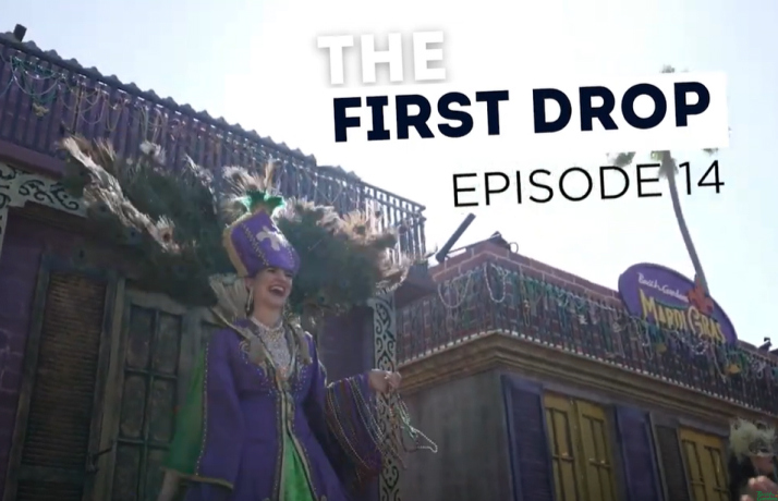 The First Drop Episode 14 logo.