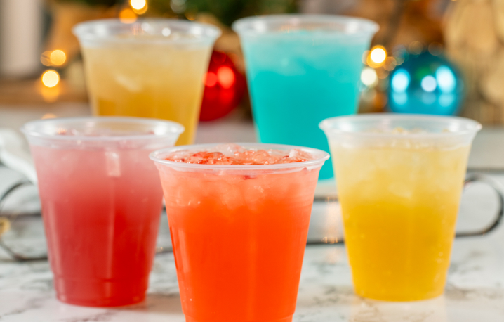 Christmas Cocktails available at Busch Gardens Tampa Bay Christmas Town.