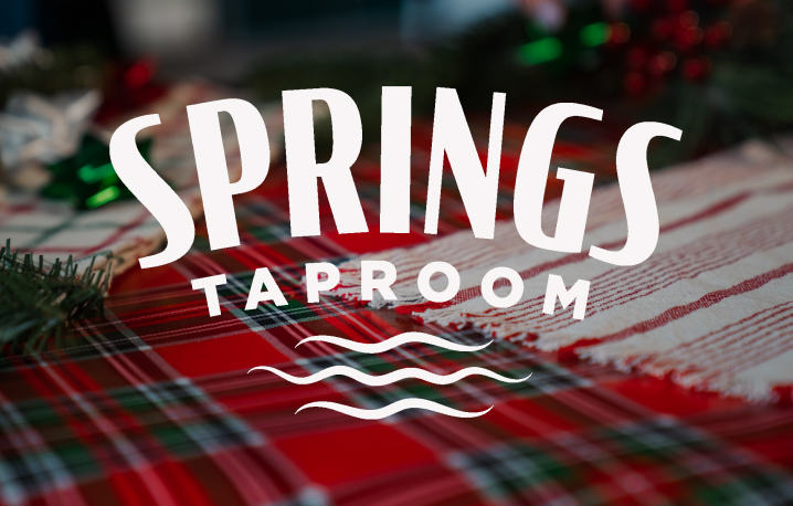 Springs Taproom at Busch Gardens Tampa Bay Christmas Town.