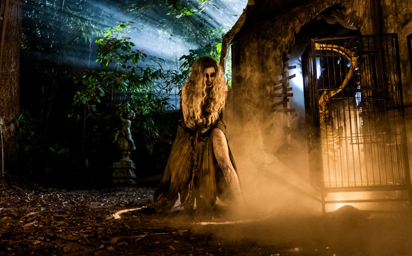 Witch of the Woods returns to Howl-O-Scream at Busch Gardens Tampa Bay.