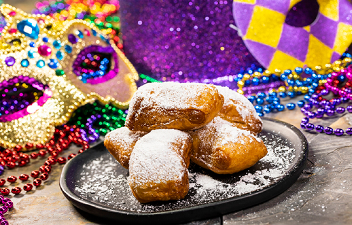 Busch Gardens Tampa Bay Mardi Gras Beignets