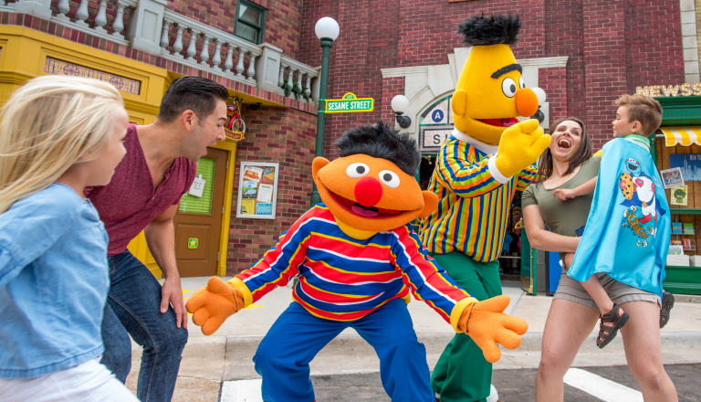 Bert and Ernie Family Dance