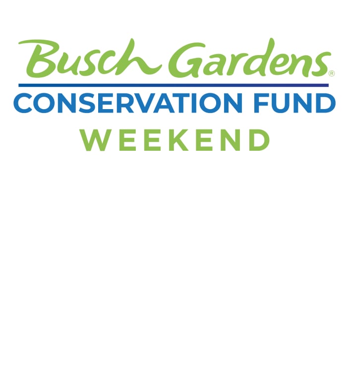 Busch Gardens Conservation Fund Weekend Logo.