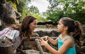 Having a special Mother's Day at Busch Gardens Tampa Bay.