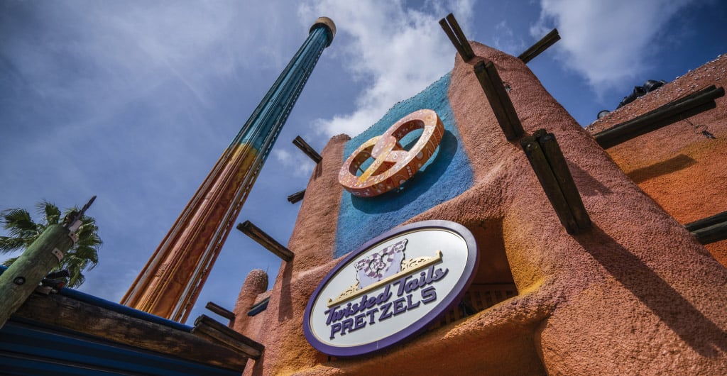 Exterior of the Twisted Tails Pretzels location