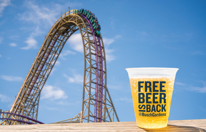 Free Beer is Back at Busch Gardens