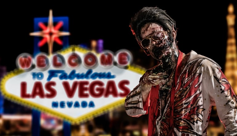 Sin City Zombies an all-new scare zone at Busch Gardens Tampa Bay Howl-O-Scream.