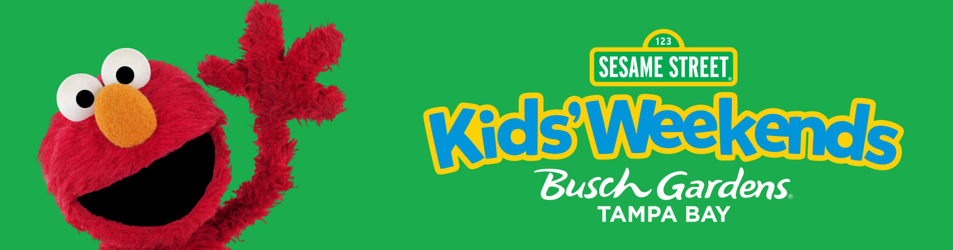 Sesame Street Kids' Weekends at Busch Gardens Tampa Bay