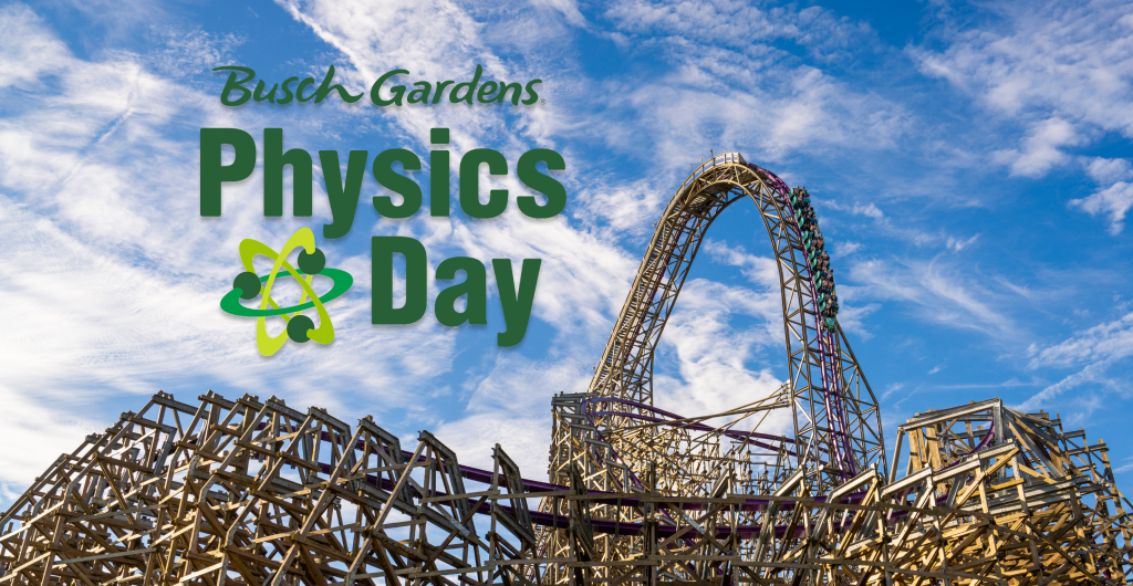 Physics Day at Busch Gardens Tampa Bay.