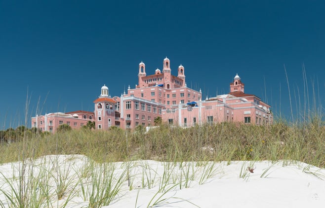 The Don CeSar beach front hotel