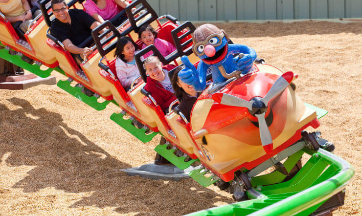Ride Air Grover at Busch Gardens Tampa Bay