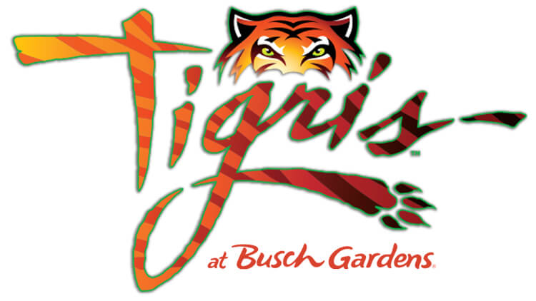 Take on Tigris in 2019 at Busch Gardens Tampa Bay. Check out the official Tigris logo!