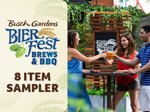 8 item sampler
