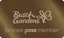Busch Gardens  Bronze Pass