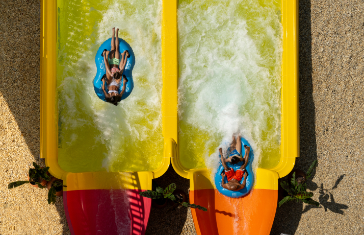 Riptide Race at Water Country USA